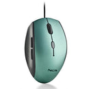 RATO ERGONÓMICO NGS MOTH ICE ATÉ 1600 DPI VERDE