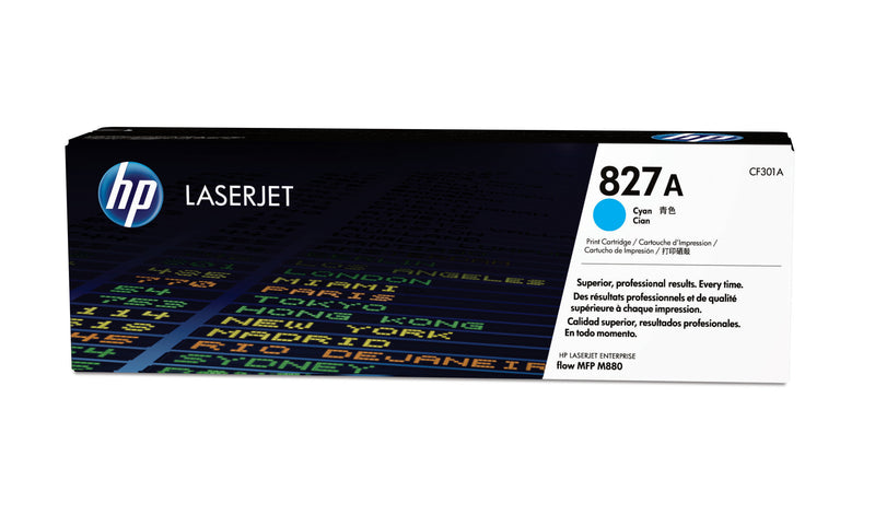 HP Toner LaserJet Original 827A Ciano