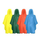 PONCHO CAPA DE CHUVA REFORÇADO 100X130CM CORES SORTIDAS