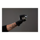 LUVA AGILITY GRIP NBR S/PÓ PRETO T8.CAIXA 50 UNIDADES. JUBA