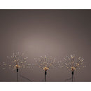 LUZ DECORATIVA MICROLED ESTACAS FOGO ARTIFICIAL, INTERMITENTE. LU