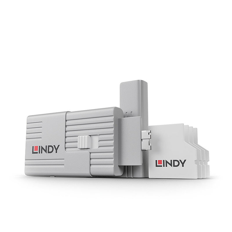 Lindy 40478 bloqueador de porta Bloqueador de portas + chave SD c