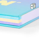 CADERNO A4, ESPIRAL, CAPA DURA, 90 FOLHAS QUADRICULADAS, FAIXA CO