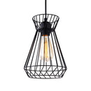 CANDEEIRO DE TETO METÁLICO E27 60W COR PRETO Ø19X26X130CM EDM