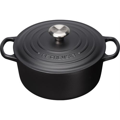 LE CREUSET - COCOTTE RED.PRETO 20CM 21177200000430