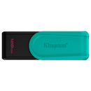 128GB PORTABLE USB 3.2 GEN 1 DATATRAVELER EXODIA S (BLACKTURQUOIS