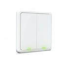 METRONIC - INTERRUPTOR INTELIGENTE WIFI ZIGBEE DE 2 BOTÕES 495714