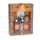 ESTOJO MIKADO DIFUSOR + 2 VELAS LARANJA-CANELA MAGIC LIGHTS
