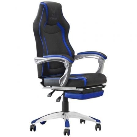 CADEIRA GAMING WOXTER STINGER STATION RX AZUL E PRETA