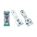 RASPADOR PARA VITROCERAMICAS EM METAL CROMADO 14CM