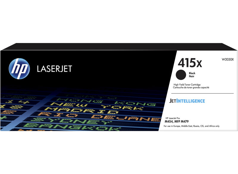 HP Toner LaserJet Original 415X Preto de elevado rendimento