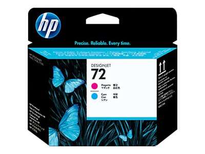 TINTEIRO ORIGINAL HP 72 CYAN/MAGENTA C9383A