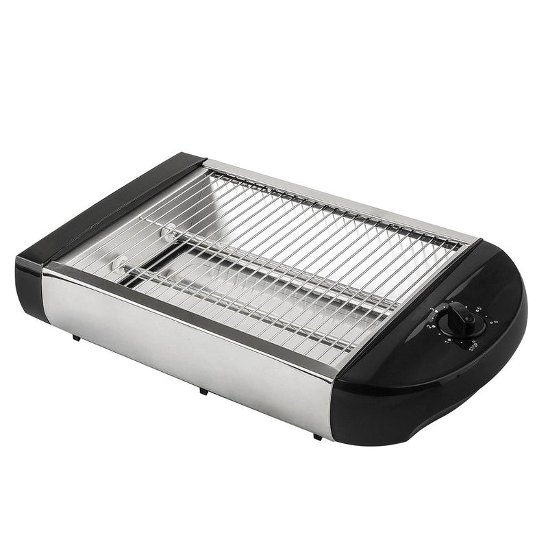 TOST. KUKEN 30742 PLANO INOX/NGRO  600W