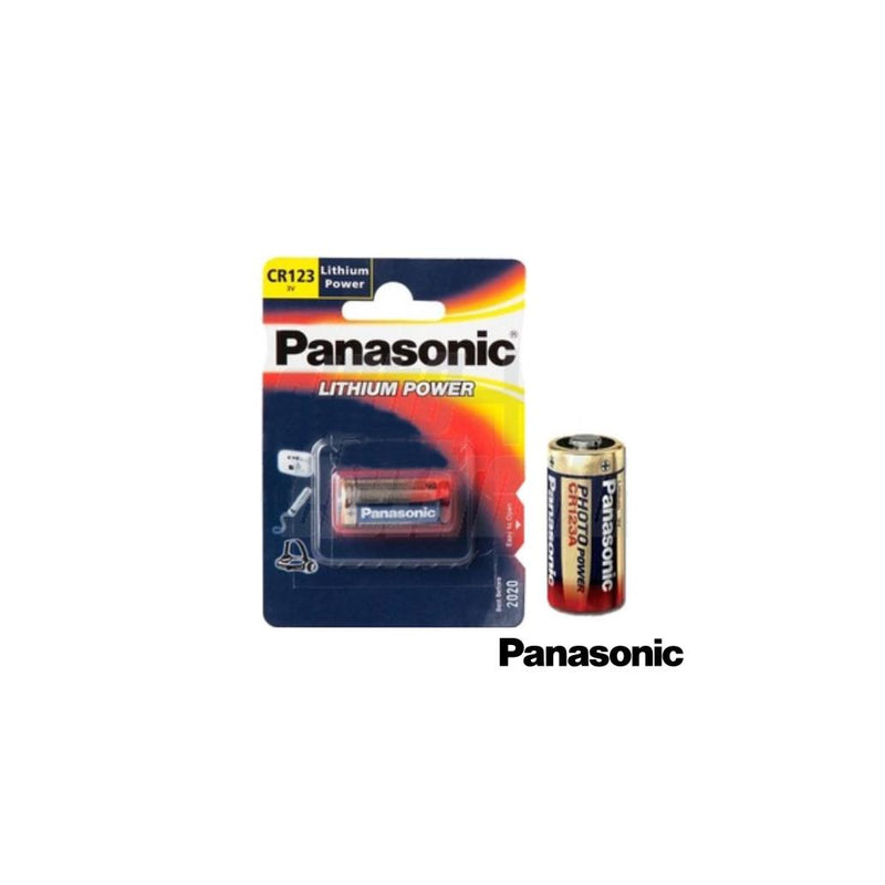 PANASONIC-PILHA LÍTIO3,0V CR123 BL1CX10 BL1-CR123P