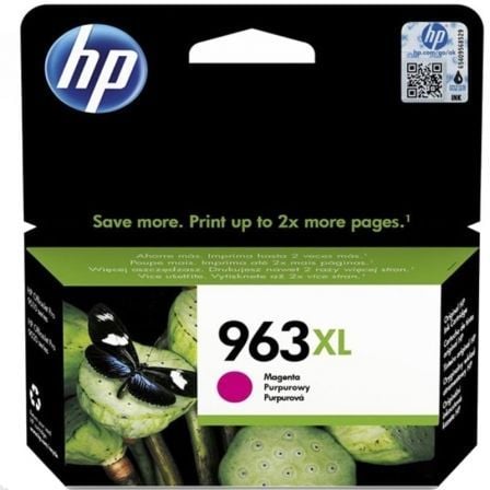 TINTEIRO HP 963XL HIGH YIELD MAGENTA ORIGINAL INK CARTRIDGE