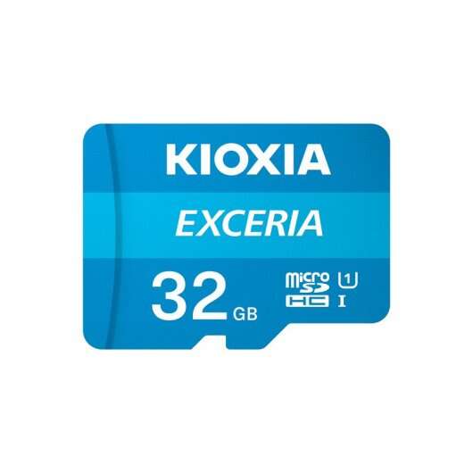 KIOXIA EXCERIA TARJETA MICRO SDHC 32GB UHS-I CLASE 10 CON ADAPTAD