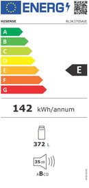 FRIGORIFICO SEM CONGELADOR HISENSE RL3K370SAIE 186X60 1P NF INOX
