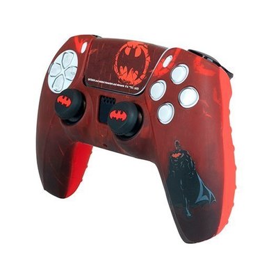 FR-TEC PACK OFICIAL DE BATMAN FUNDA DE SILICONA + GRIPS PARA JOYS