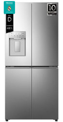 FRIGORÍFICO AMERICANO HISENSE RQ5P470SYID 4P INOX