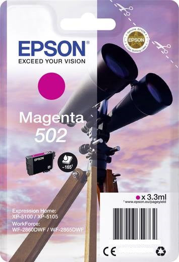 Epson 502 tinteiro 1 unidade(s) Original Rendimento padrão Magent