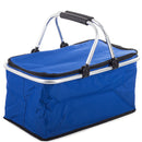 CESTO TERMICO DOBRAVÉL DE PIQUENIQUE AZUL