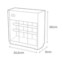 MATA INSETOS ELÉTRICO PROFISSIONAL 2X6W 30M² 26X25,5X9CM COR CROM