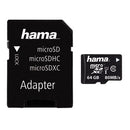 TARJ. MEM. HAMA MICRO SDHC 64GB C10 100MB/S ADAPT
