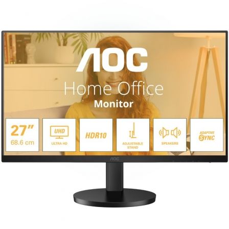 AOC U27B3AF monitor de ecrã 68,6 cm (27") 3840 x 2160 pixels 4K