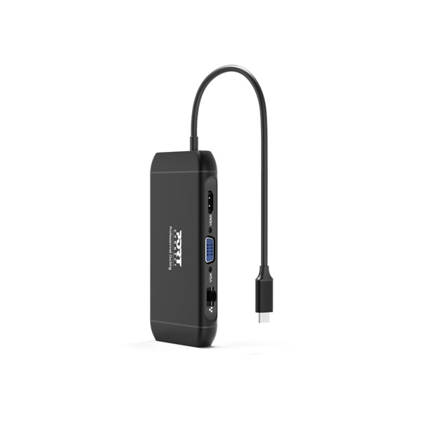 PORT DOCKING USB-C 1XHDMI 1XVGA 1XRJ45 4XUSB3.0 CARD READER PD 10