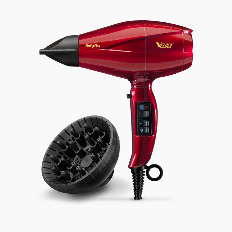 SECADOR BABYLISS 6750DE 2200W MOTOR EC ROJO