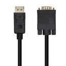 AISENS A125-0462 adaptador de cabo de vídeo 3 m DisplayPort VGA (