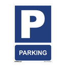 SINAL ´´PARKING´´ (PVC 0,7MM) 30X40CM NORMALUZ