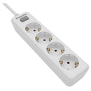 REGLETA CON INTERRUPTOR PHILIPS SPN1142WA10 4 TOMAS DE CORRIENTE
