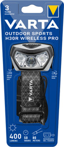 Varta 18650 101 401 lanterna Preto Lanterna de cabeça LED