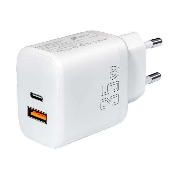 CARGADOR DE PARED LEOTEC LECSPH35W2W 1XUSB TIPO-C 1XUSB 35W