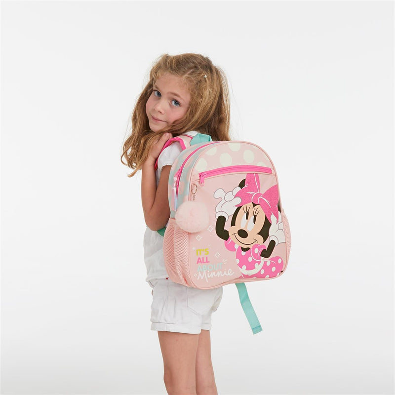 MOCHILA ESCOLAR DISNEY MINNIE PLAY ALL DAY 33CM