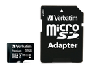 VERBATIM MICRO SDHC 32GB CLASS 10 CADAPTADOR