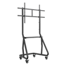 NAPOFIX SUPORTE CHAO MOVEL HORIZONTAL 55">105" PRETO VWA1070B