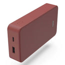 POWERBANK POWER PACK HAMA "COLOR 20", 20000MAH, VERMELHO - 201717