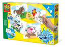 FJNINCO - MEU PRIMEIRO COLORIR COM ÁGUA OS ANIMAIS DA QUINTA S144
