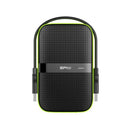 Silicon Power Armor A60 disco externo 4000 GB Preto, Verde