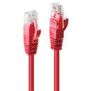 Lindy 48033 cabo de rede Vermelho 2 m Cat6 U/UTP (UTP)