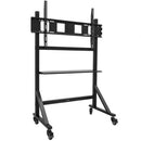 SOPORTE DE SUELO AJUSTABLE CON RUEDAS TOOQ FS20105M-B PARA TV DE