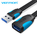 CABO EXTENSOR USB 3.0 VENTION VAS-A13-B150 USB MACHO - USB FÊMEA