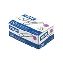 BLÍSTER 1 CAIXA DE 100 CLIPS METÁLICOS 33MM MILAN