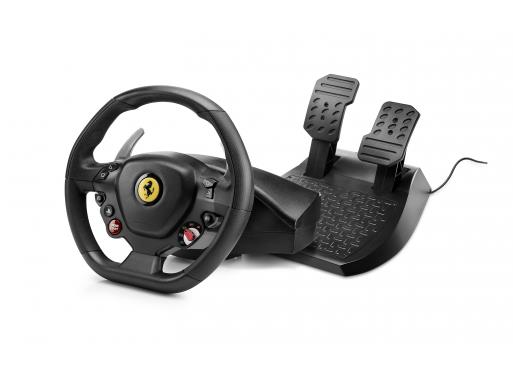 VOLANTE COM PEDAIS T80 RW FERRARI 488 GTB - PS5/PS4/PC