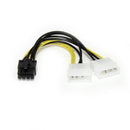 StarTech.com Adaptador Cabo Potência Placa de Vídeo PCI Express L