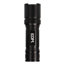 LANTERNA LED TÁTICA BLACK GRIP, ALUMÍNIO, COM ZOOM, 3 X AAA (INCL