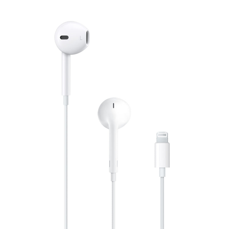 AURICULARES EARPODS CON CONECTOR LIGHTNING DE APPLE CON MANDO Y M