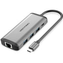 DOCKING USB TIPO-C VENTION CNDHB 1XHDMI 3XUSB 1XUSB TIPO-C 1XRJ45